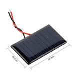 AOSHIKE 10-Pack 5V Mini Solar Panels for DIY