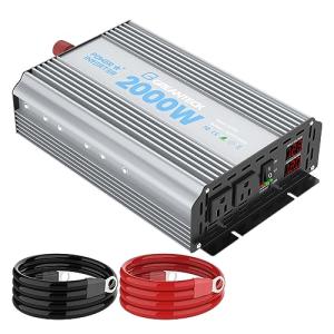 2000W Modified Sine Wave Power Inverter with USB Port