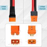 30FT XT60i Male to Female Extension Cable