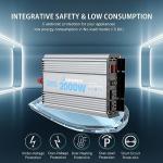 2000W Modified Sine Wave Power Inverter with USB Port