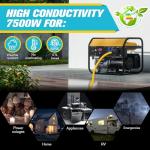 30 Amp 15 ft Generator Extension Cord with Copper