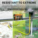 30-Foot 30-Amp Generator Extension Cord, 4-Prong