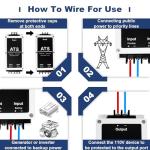 20A Dual Power Automatic Transfer Switch, 0.015S
