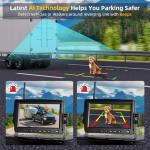 Wireless RV Backup Camera with 7'' Monitor