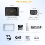 Wireless RV Backup Camera with 7'' Monitor