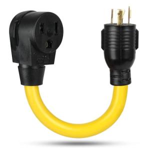 NEMA L14-20P to 6-50R Generator Adapter Cord