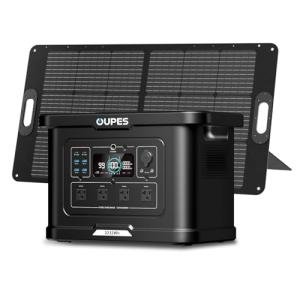 OUPES Exodus 2400 Solar Generator with 100W Panels