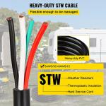 VEVOR 50FT 50Amp Generator Extension Cord 6 Gauge