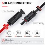 ELECTOP 6FT Solar Connector Adapter Cable