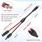 ELECTOP 6FT Solar Connector Adapter Cable