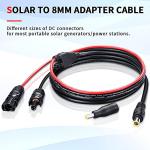 ELECTOP 6FT Solar Connector Adapter Cable