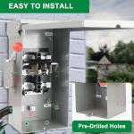 Lezbanz 100 Amp Manual Transfer Switch for Generators