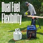 Westinghouse 5000W Super Quiet Dual Fuel Inverter Generator