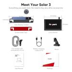 Foxpark Solar Wireless Backup Camera System, 1080P