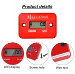 Magicalmai Hour Meter for Gas Engine Generators