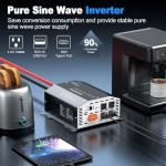 1500W Pure Sine Wave Inverter with Remote Display