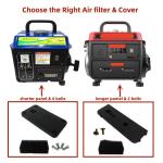 Air Filter and Panel Cover for Gas Generators