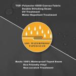 Waterproof Heavy Duty Generator Cover with Drawstring