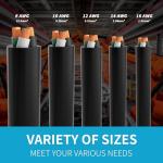 Energeaster 6/3 SOOW Electric Cable, 25 Feet