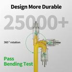 POWGRN 100 ft Heavy Duty Waterproof Extension Cord