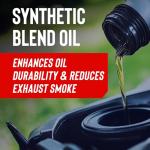 STP 2-Cycle Oil with Fuel Stabilizer, 16 Oz