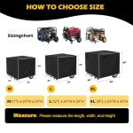 Waterproof Generator Cover with Elastic Drawstring