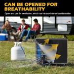 Waterproof Generator Cover with Elastic Drawstring