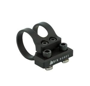 Odin Works 1-Inch Aluminum Flashlight Mount for Rails