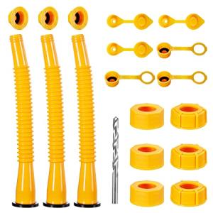 Long Gas Can Spout Replacement Kit with Extended Nozzle