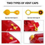 Long Gas Can Spout Replacement Kit with Extended Nozzle