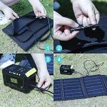 Portable 30W Solar Charger - 23% Efficiency