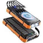 LUHOTA 49800mAh Solar Power Bank with Fast Charging