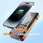 LUHOTA 49800mAh Solar Power Bank with Fast Charging