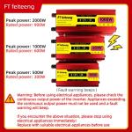 1000W Modified Sine Wave Power Inverter with USB