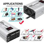300W DC to AC Car Power Inverter with USB
