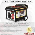 Heavy Duty Waterproof Generator Cover for Outdoors