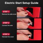 PowerSmart 5000W Portable Inverter Generator with CO Protection