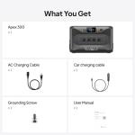 BLUETTI Apex 300 Portable Solar Power Generator