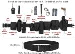Tactical Utility Belt for Security and Hunting