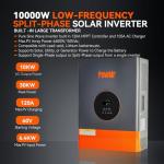 PowMr 10000W Solar Inverter with MPPT Controller