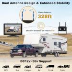 10'' RV Wireless Backup Camera System with Night Vision