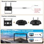 10'' RV Wireless Backup Camera System with Night Vision