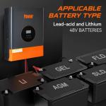 PowMr 10000W Solar Inverter with MPPT Controller