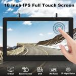 10'' RV Wireless Backup Camera System with Night Vision