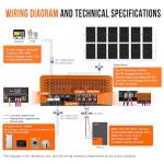 PowMr 10000W Solar Inverter with MPPT Controller