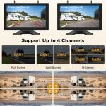 10'' RV Wireless Backup Camera System with Night Vision