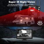 10'' RV Wireless Backup Camera System with Night Vision