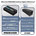 1500W Battery Backup Sump Pump with LCD Display