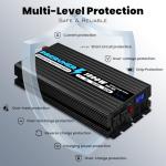 1500W Battery Backup Sump Pump with LCD Display