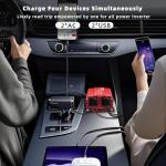 150W Power Inverter - Dual USB Car Charger